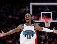 虎扑app-孟菲斯灰熊需要贾-莫兰特挺胸面对困境