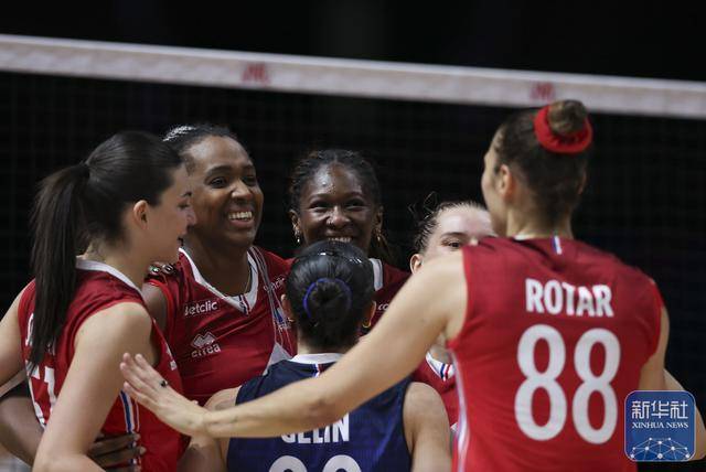 虎扑NBA-世界女排联赛（中国北京站）：法国队胜比利时队