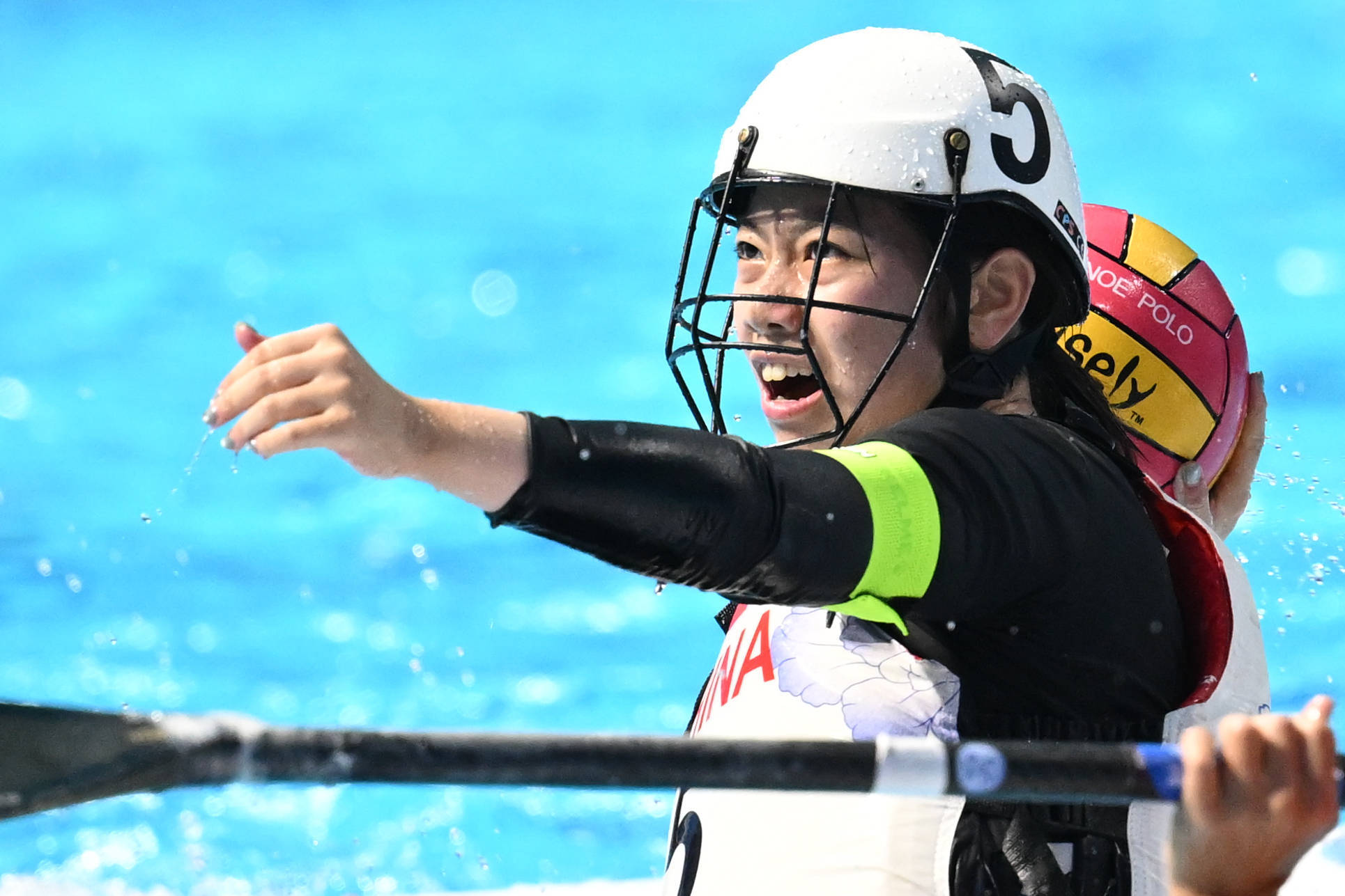 虎扑网址-（成都世运会）皮艇球——女子第5-8名安慰赛半决赛：中国队不敌西班牙队