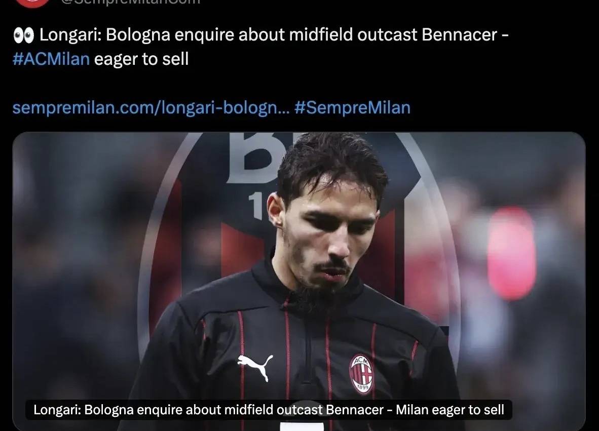 虎扑中国-意甲媒体透露：本纳赛尔有可能加盟博洛尼亚，博洛尼亚十分欣赏本纳赛尔