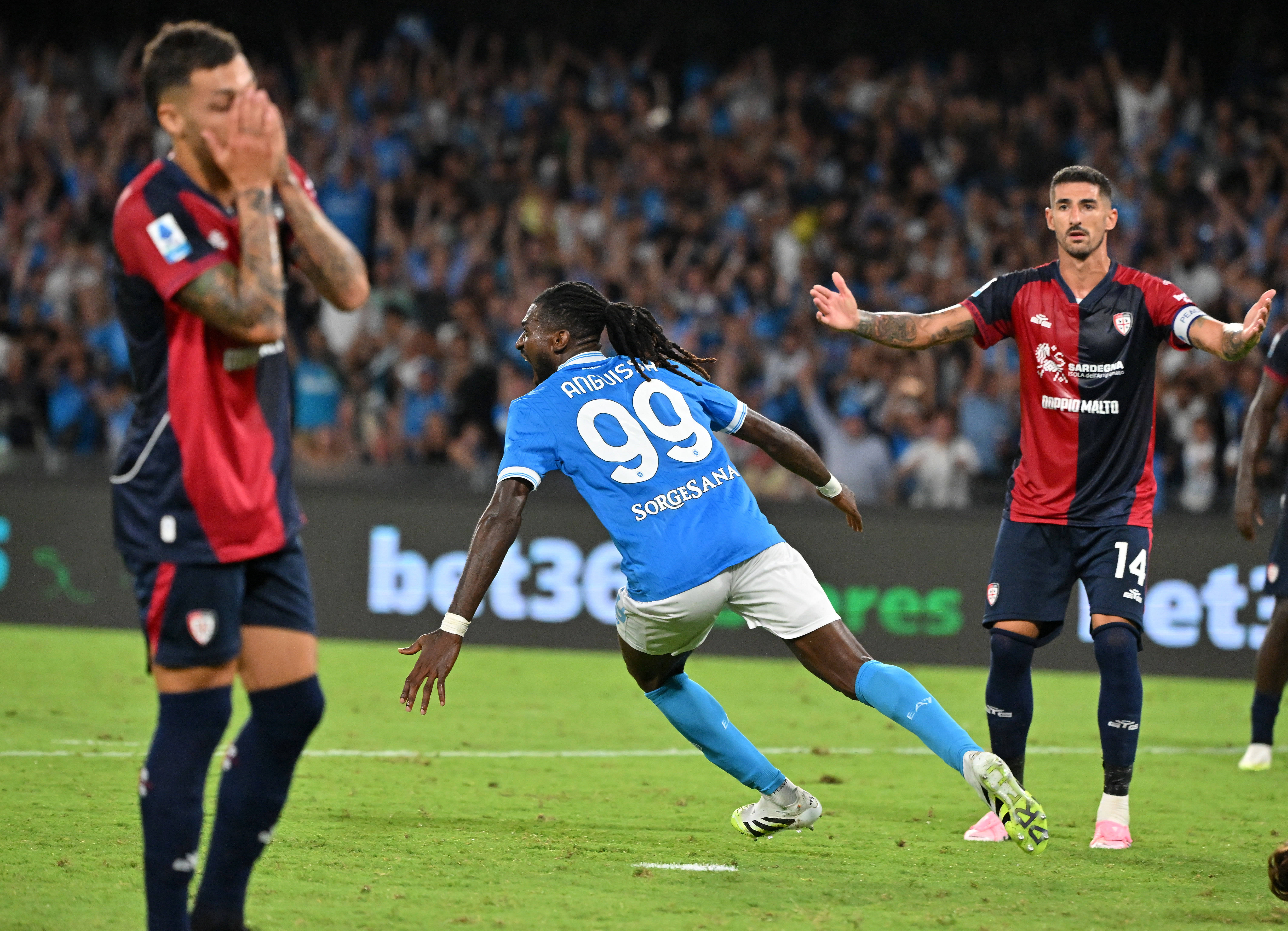 虎扑平台-意甲综合 | 那不勒斯“绝杀”卡利亚里