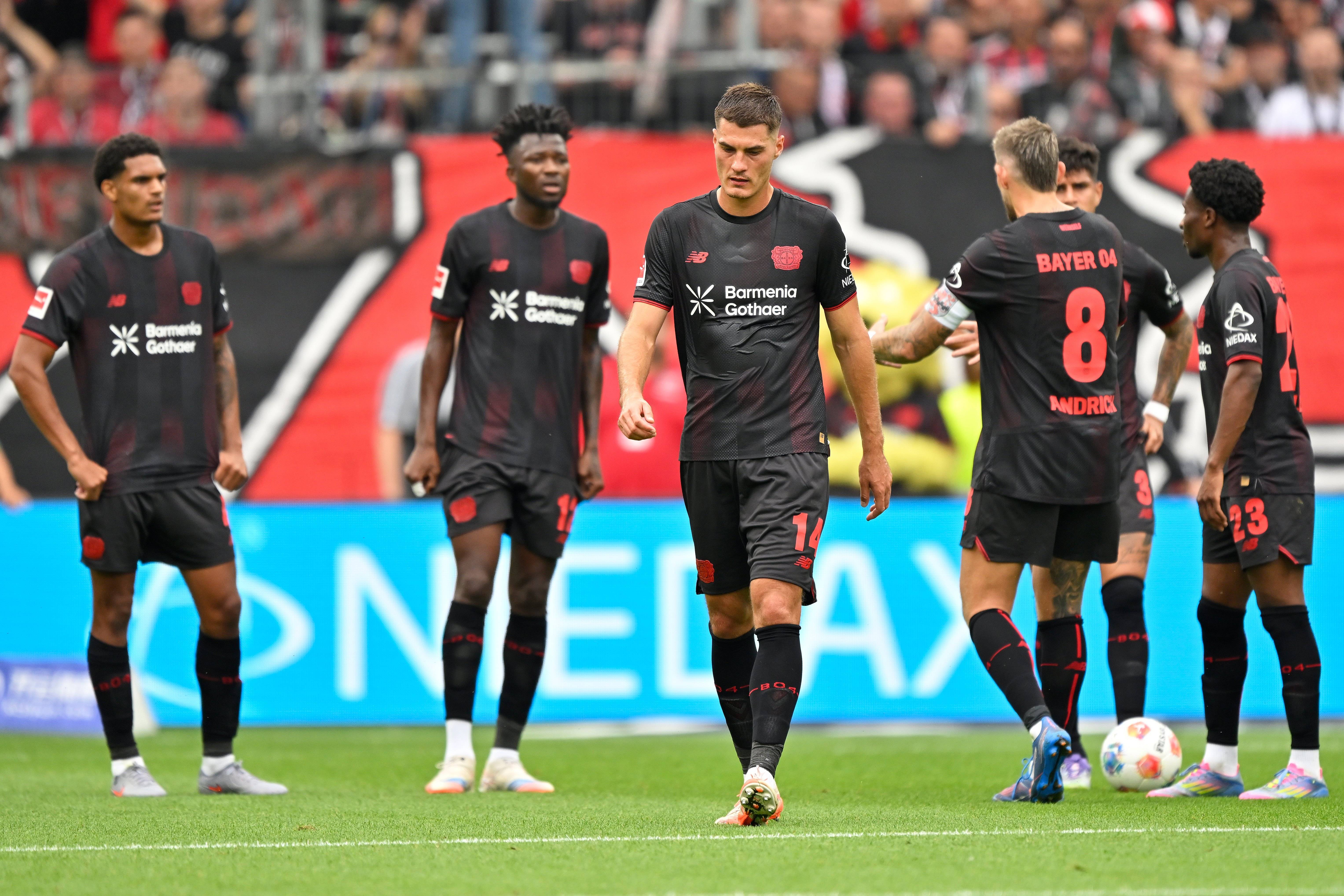 虎扑评分-（体育）足球——德甲：勒沃库森不敌霍芬海姆