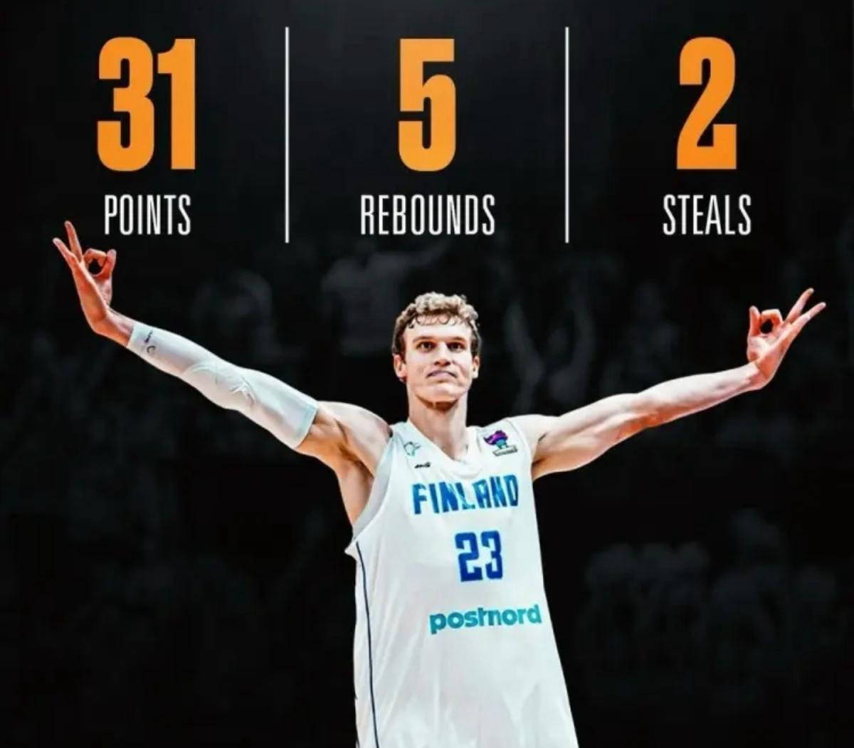 虎扑下载-犹他爵(jué)士(shì)球星(xīng)马尔卡甯(níng)：FIBA大杀器！勇士(shì)错失良机