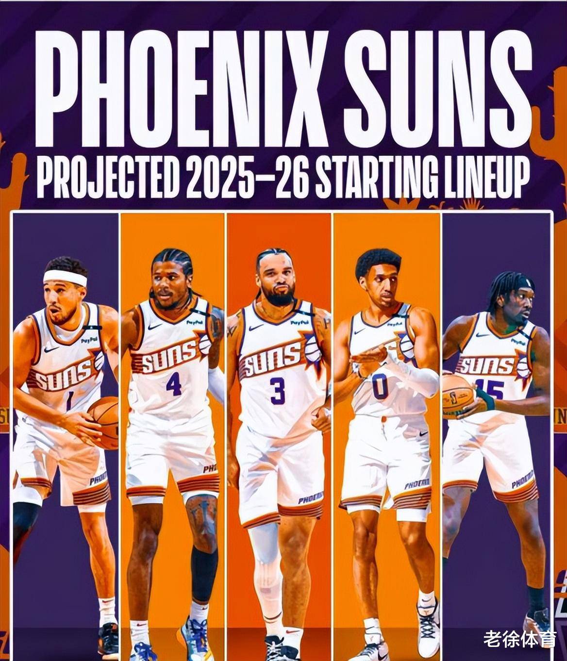虎扑评分-NBA队史最佳阵容——菲尼克斯太阳