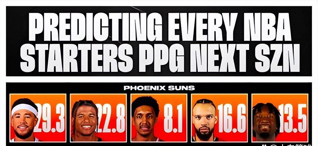 虎扑中国-美媒预测菲尼克斯太阳先发球员场均得分